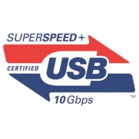 超高速10Gbit/sのUSB 3.1ポート